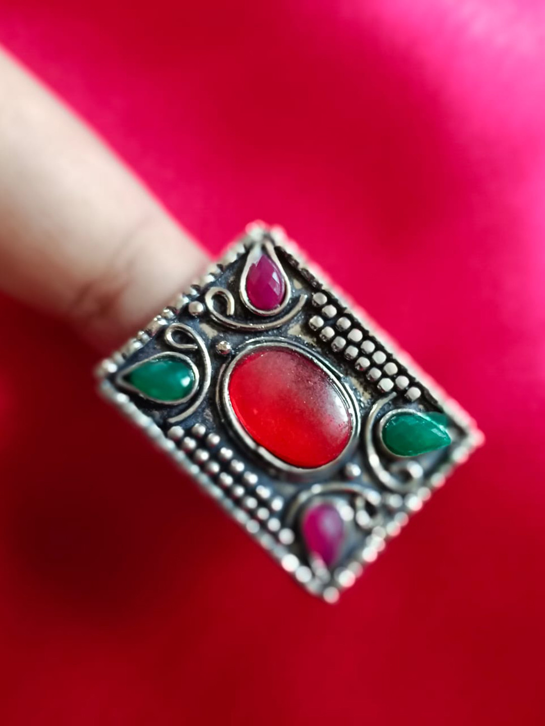 Bareilyy Women Red Ring