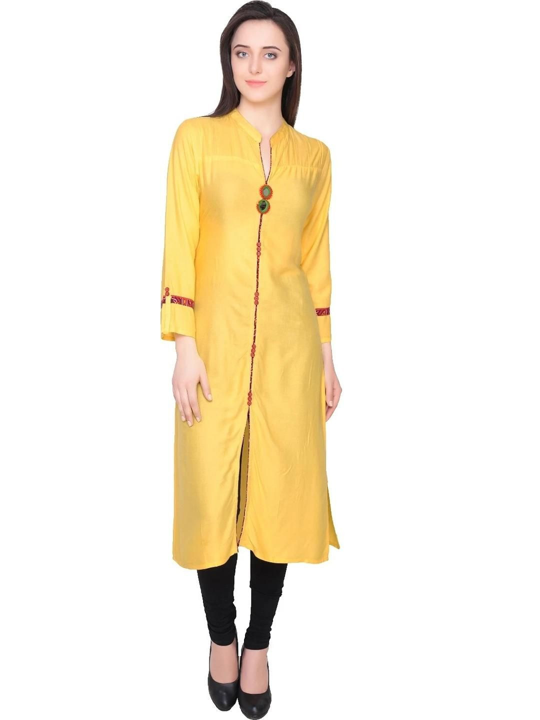 Inara Robes Women Yellow Kurtas