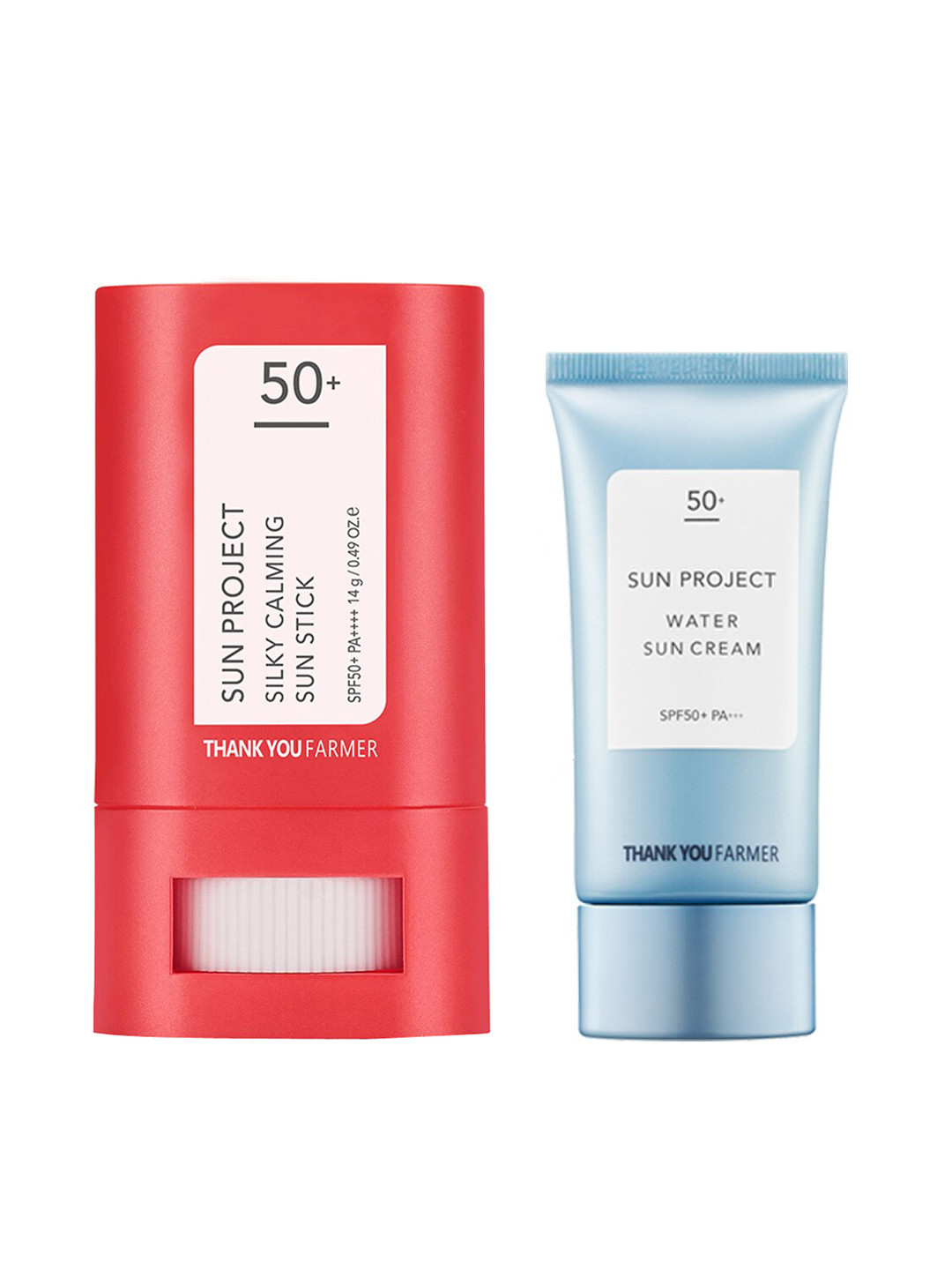 Thank You Farmer Sun Project SPF50+ PA+++ Water Sun Cream 50ml & Sun Stick 14g
