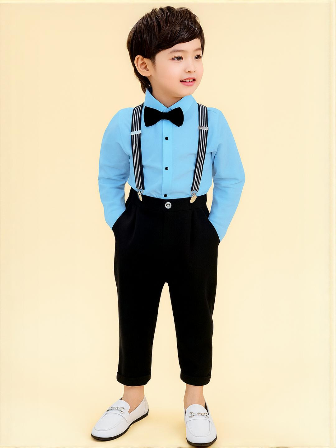kilimoli Kids-Boys Blue Clothing Set