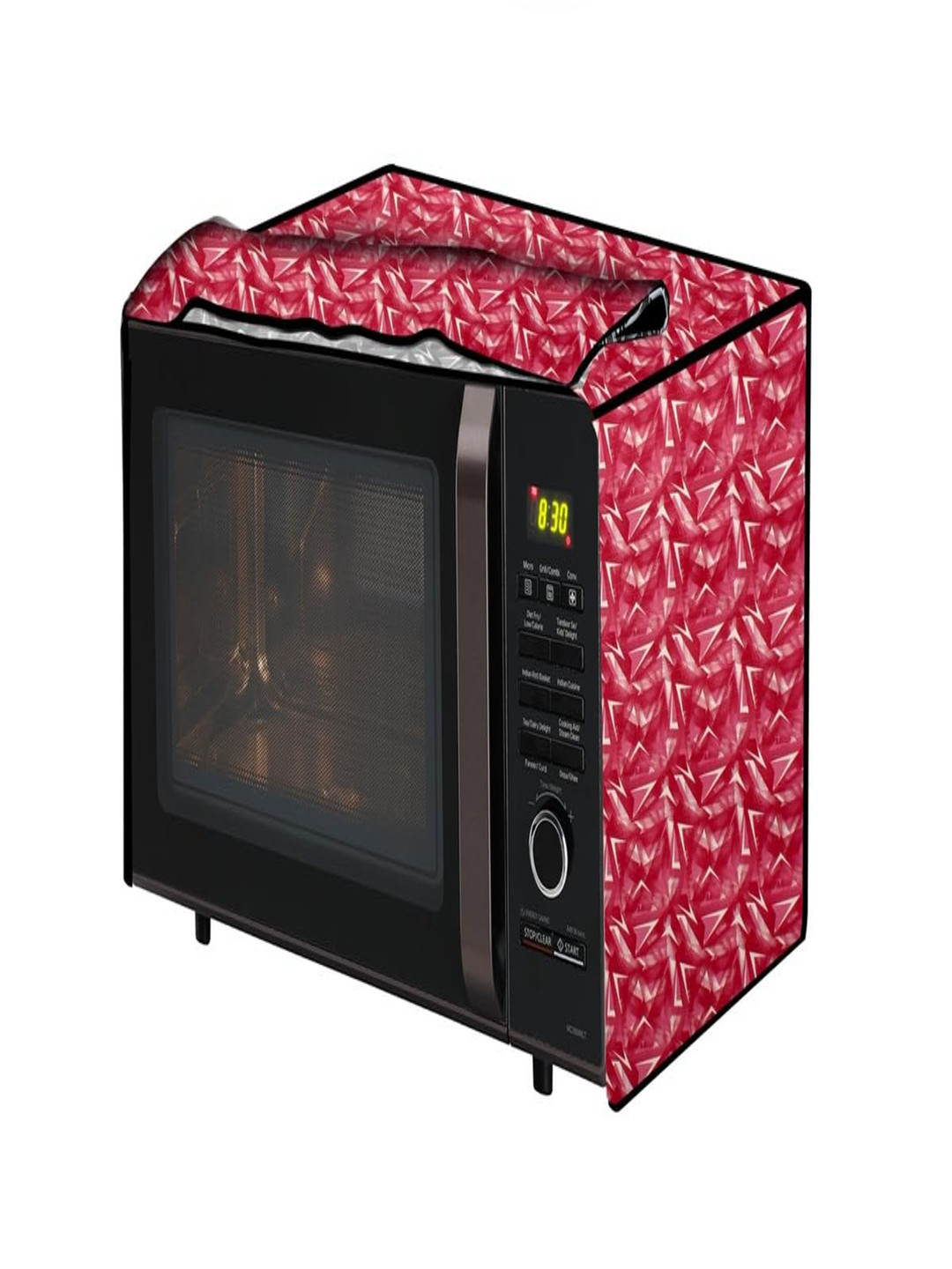 The Furnishing Tree PVC Waterproof Microwave Oven Cover Compatible for 25 L Convection 25BCSDD1 Fri