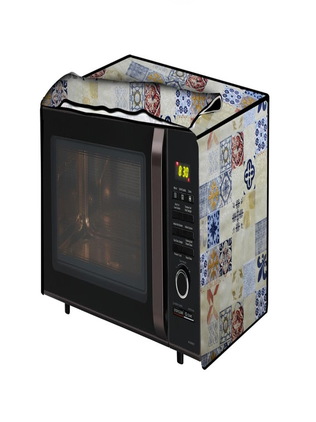 The Furnishing Tree PVC Waterproof Microwave Oven Cover Compatible for Godrej 20 L GME 720CF1 PM Mo