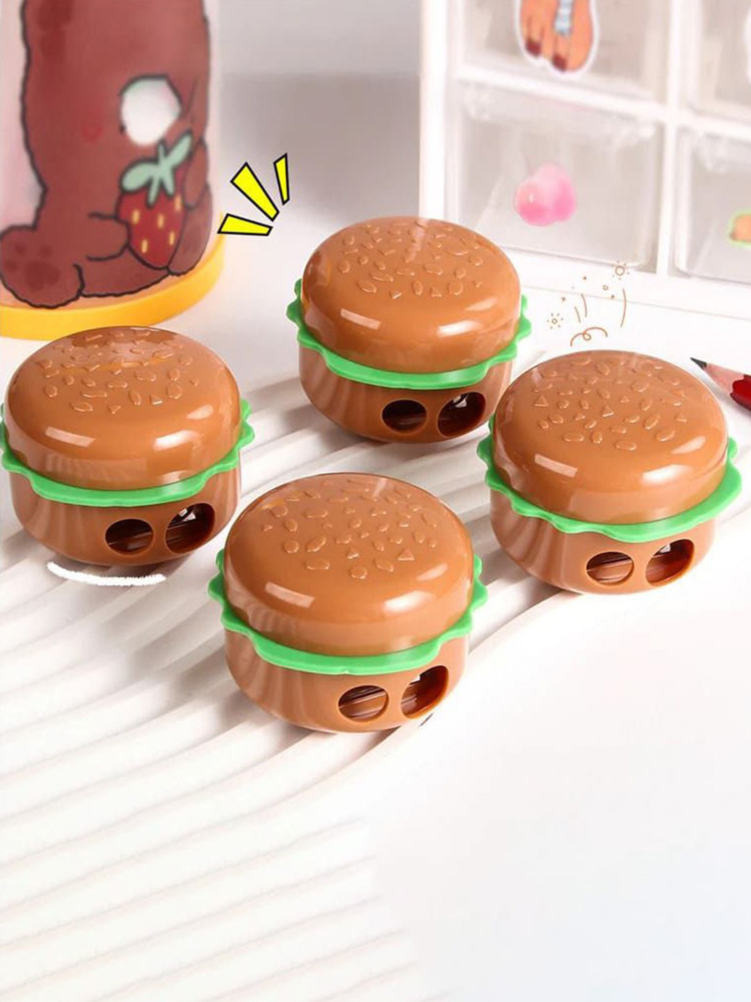 Kalra Magic Set of 2 Brown Sharpener