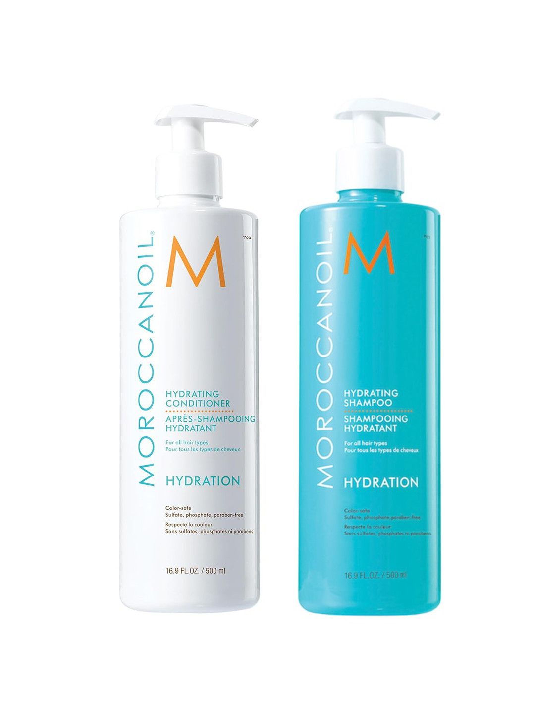 MOROCCANOIL Set of Hydrating Conditioner & Shampoo - 500 ml each