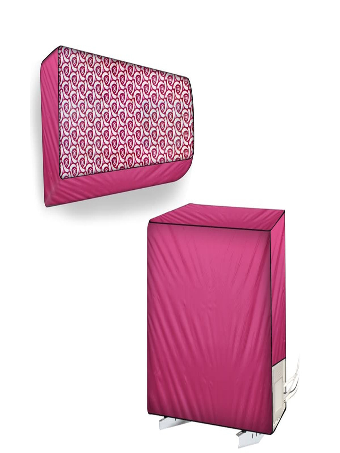 The Furnishing Tree Split AC Cover Set of Indoor and Outdoor Unit Used for 1 Ton VOLTAS 123 DZX Pac