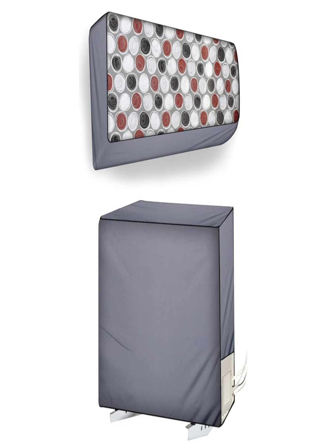 The Furnishing Tree Split AC Cover Set of Indoor and Outdoor Unit Used for 1.5 Ton Bluestar EBTU Ab