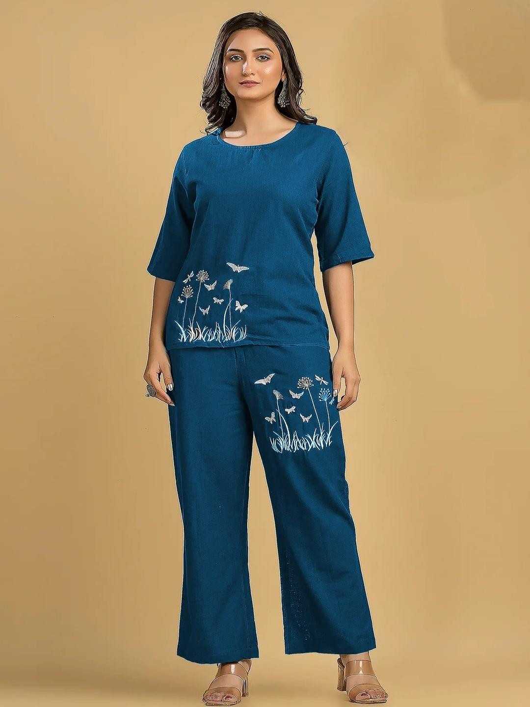 Naida Embroidered Co-ord Set