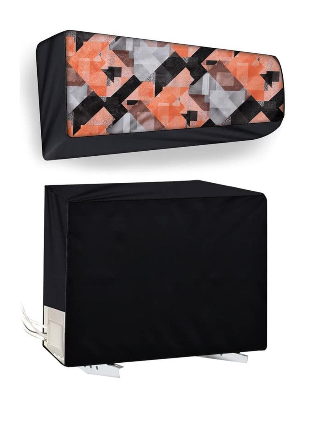 The Furnishing Tree Split AC Cover Set of Indoor and Outdoor Unit Used for 1.8 Ton Daikin FTKG60 Ch