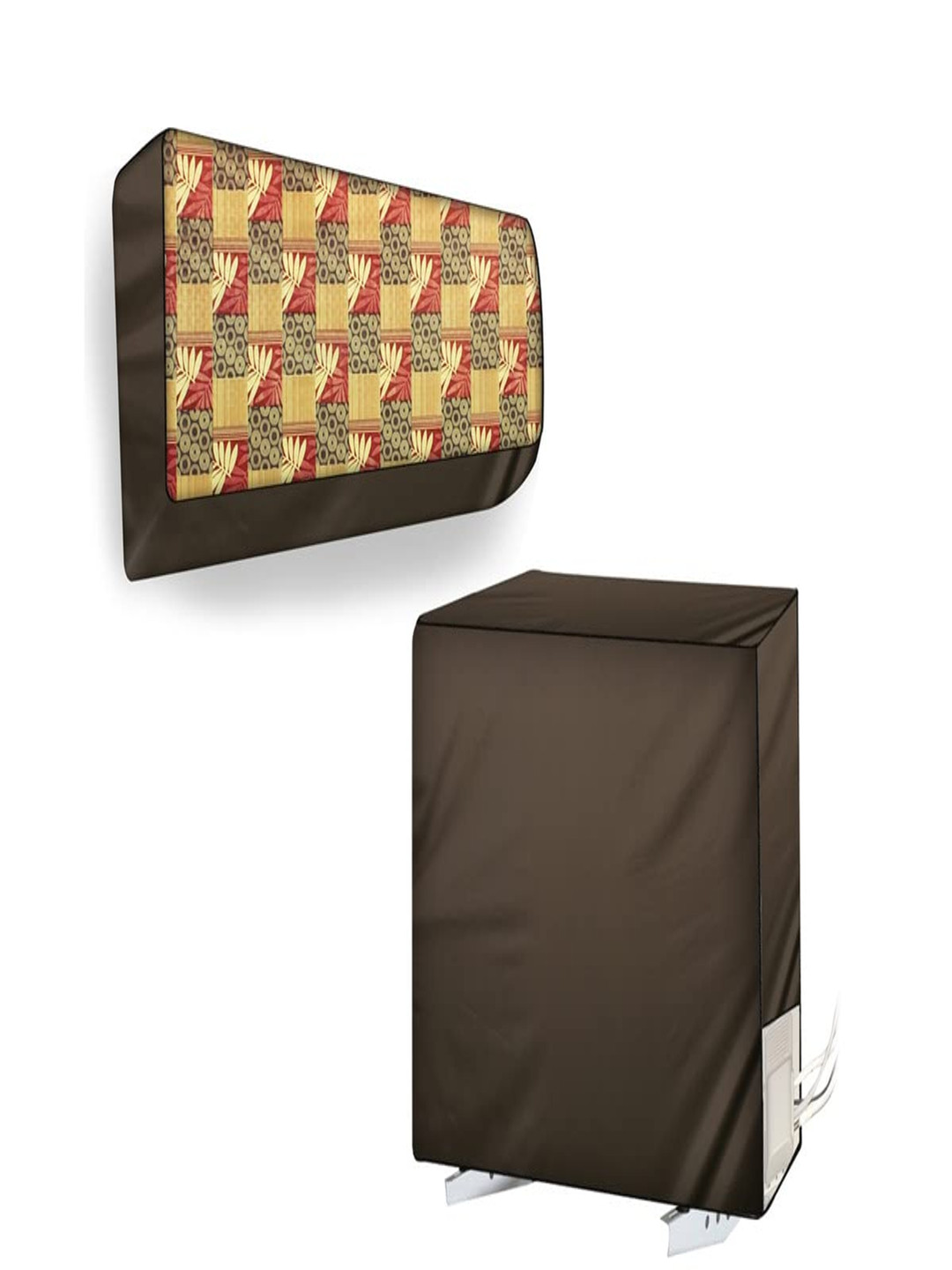 The Furnishing Tree Split AC Cover Set of Indoor and Outdoor Unit Used for 1.8 Ton Daikin MTKM60 Ch