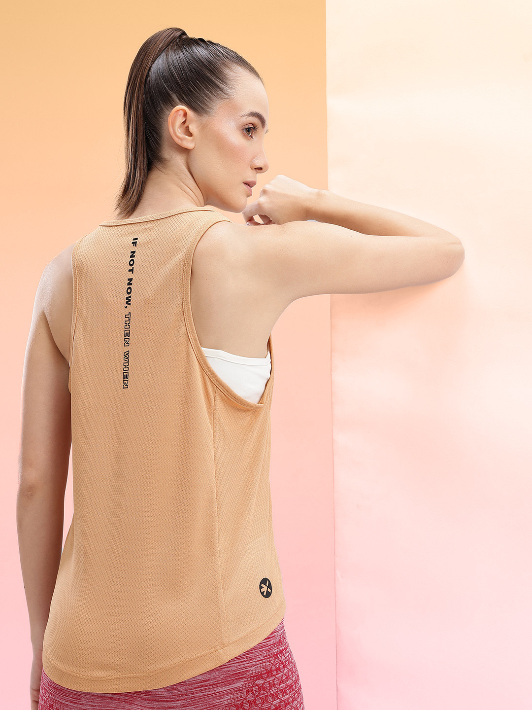 HRX by Hrithik Roshan Placement Print Sports Tank Top