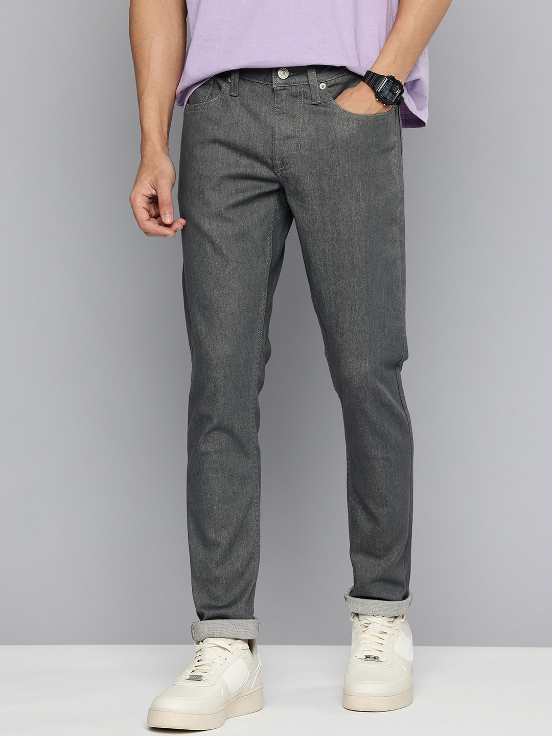 Flying Machine Men F17 Jackson Skinny Fit Low-Rise Stretchable Jeans