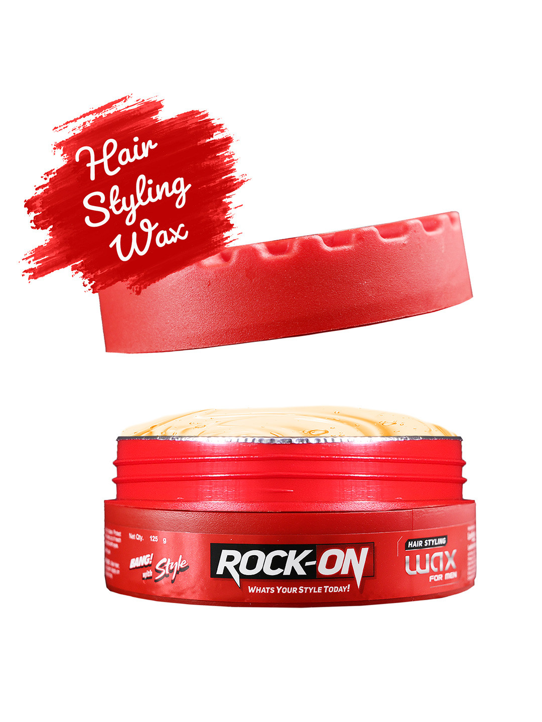 Rock on Hair Styling Wax For Strong Hold - 125 g
