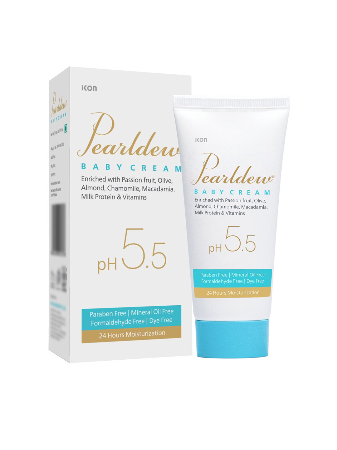 Pearldew Baby Cream With Olive Oil For Nourishment - 50 g