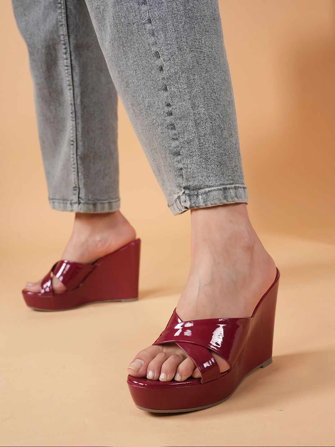 Lavie Peep Toe Wedge Sandals