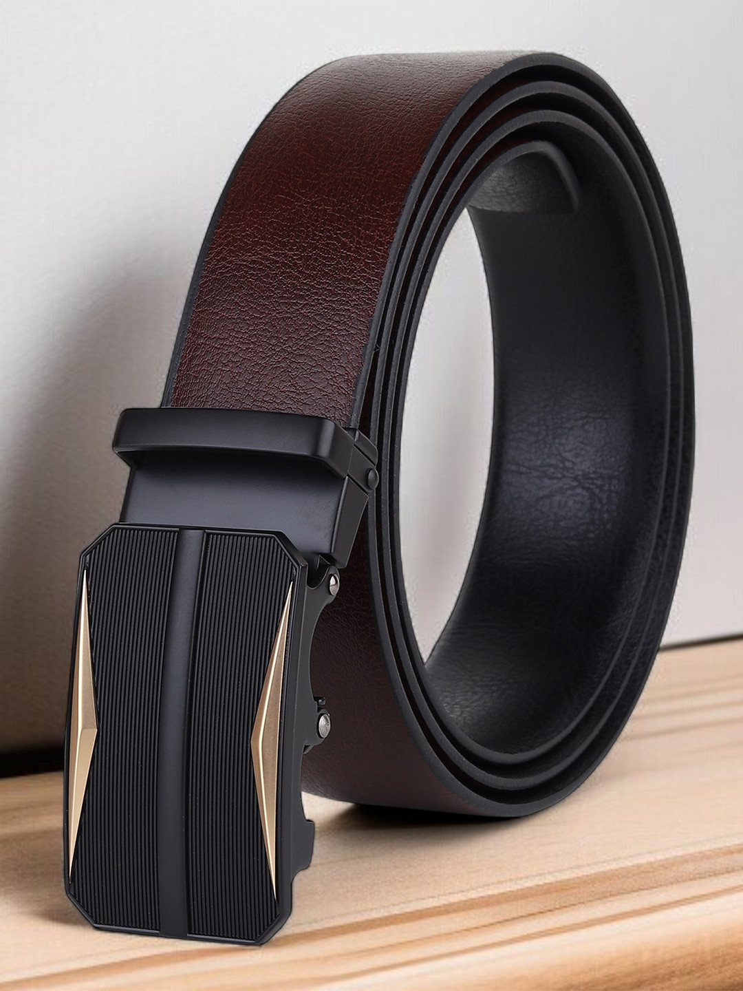 Killer Men Textured Reversible Formal Belt