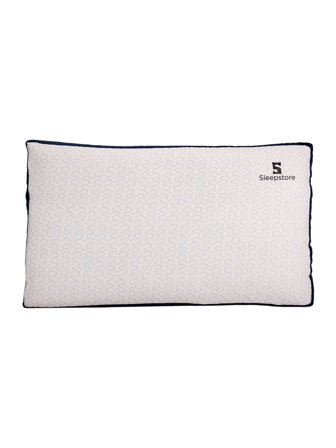 Sleepstore Fibrom White Quilted 3 Pieces Rectangle Soft Pillows 27 x 18 Inches