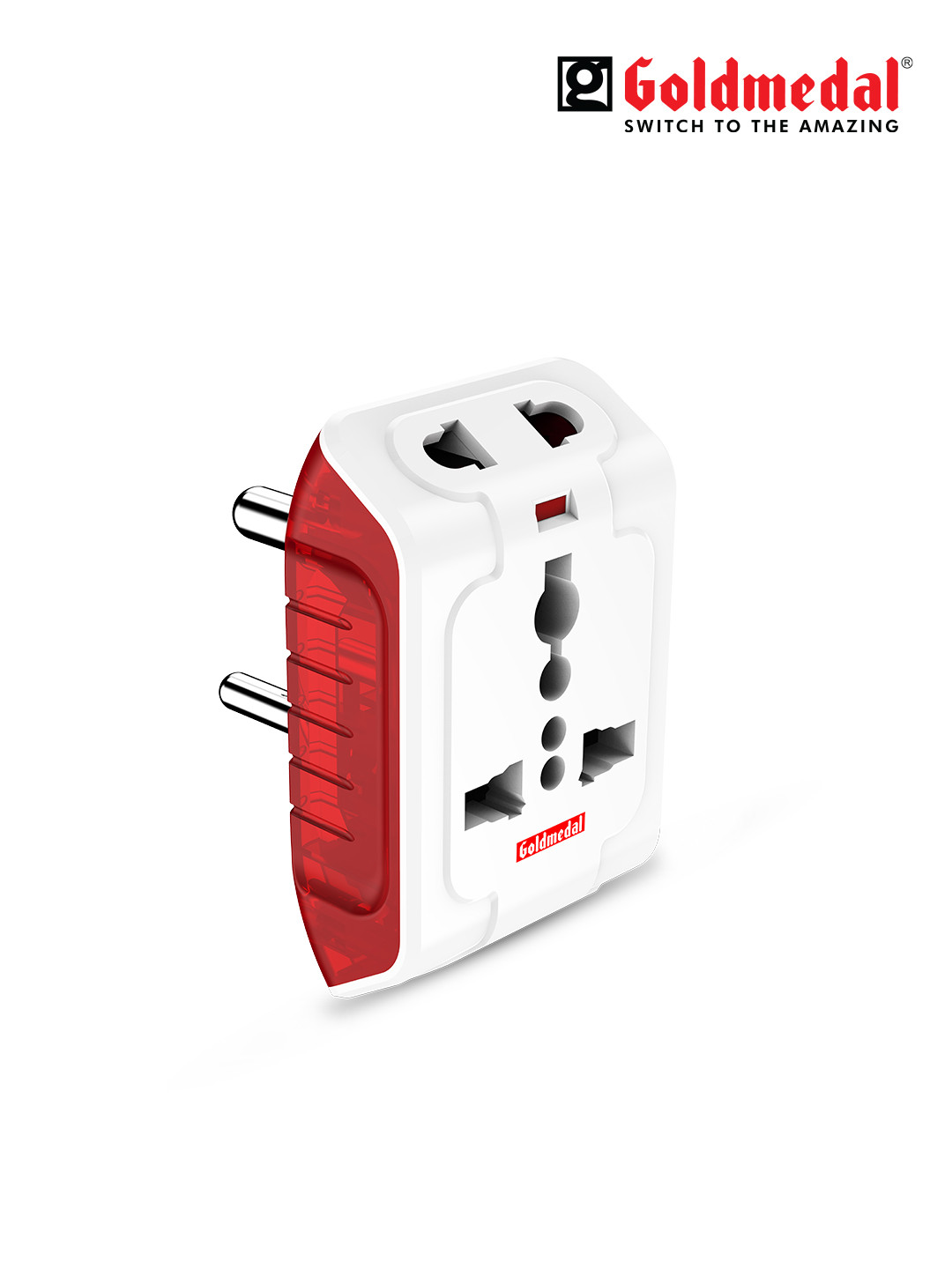 Goldmedal Spice 3-Pin 240V Universal Travel Adaptor