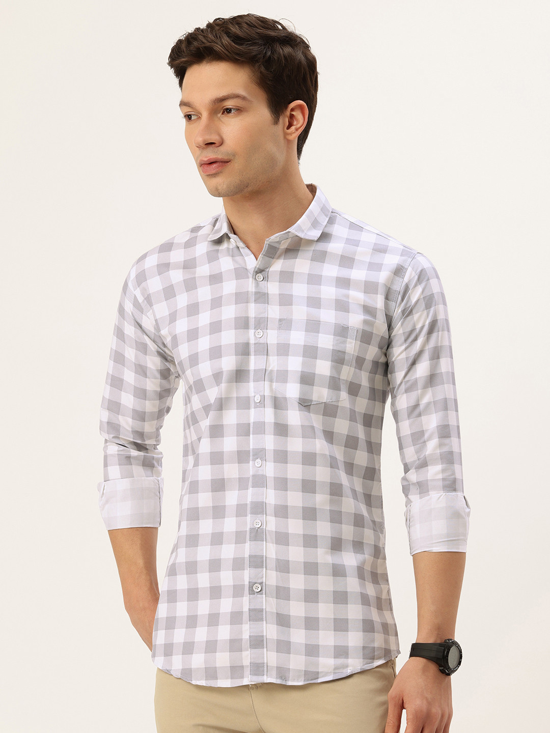 FIFTY TWO Buffalo Checks Casual Shirt