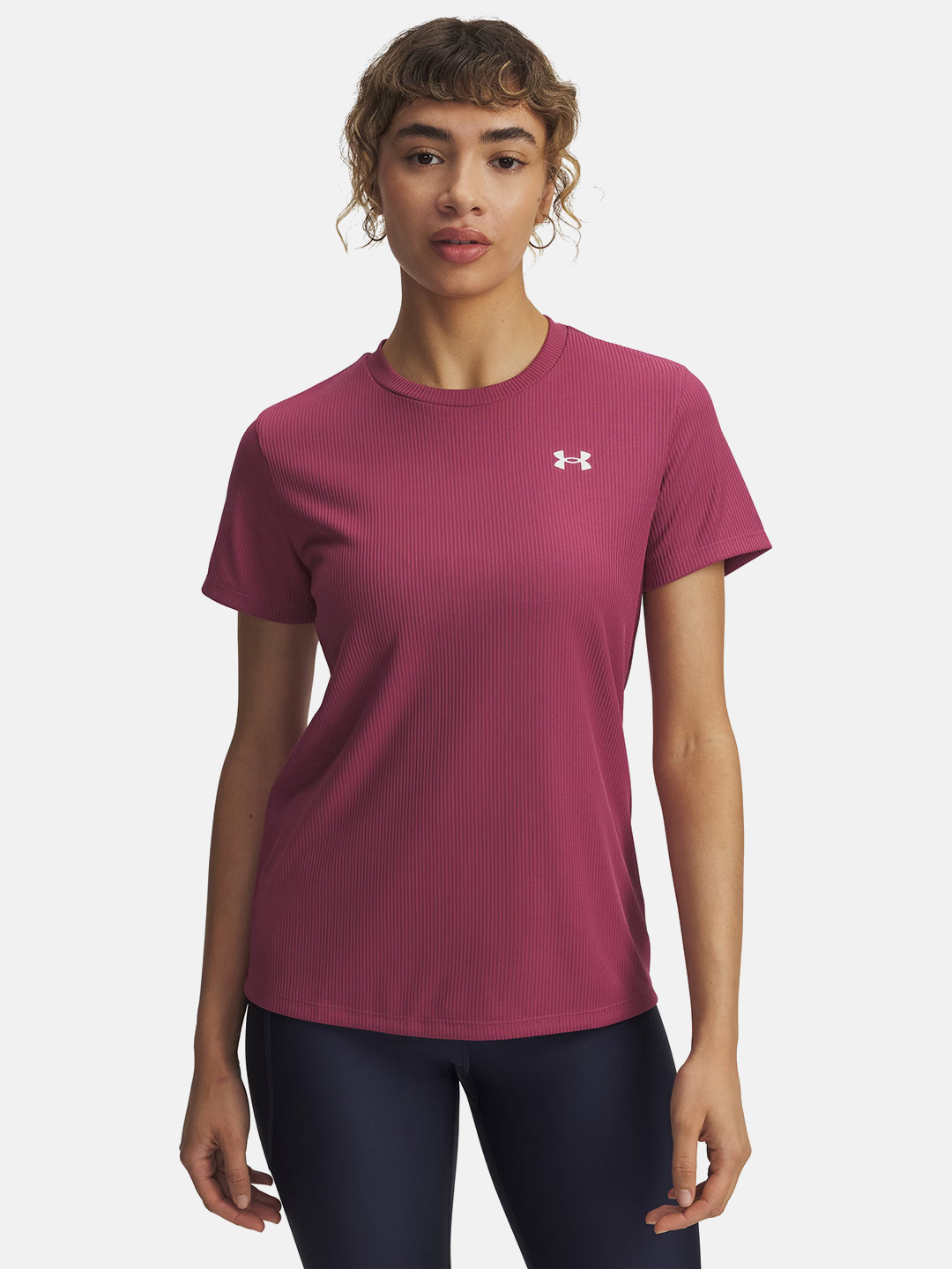 UNDER ARMOUR Ribbed Sports T-shirt
