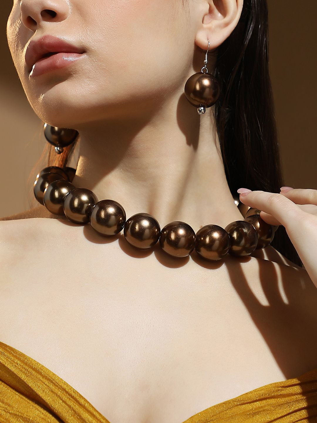 SOHI The Cacao Jewellery Set