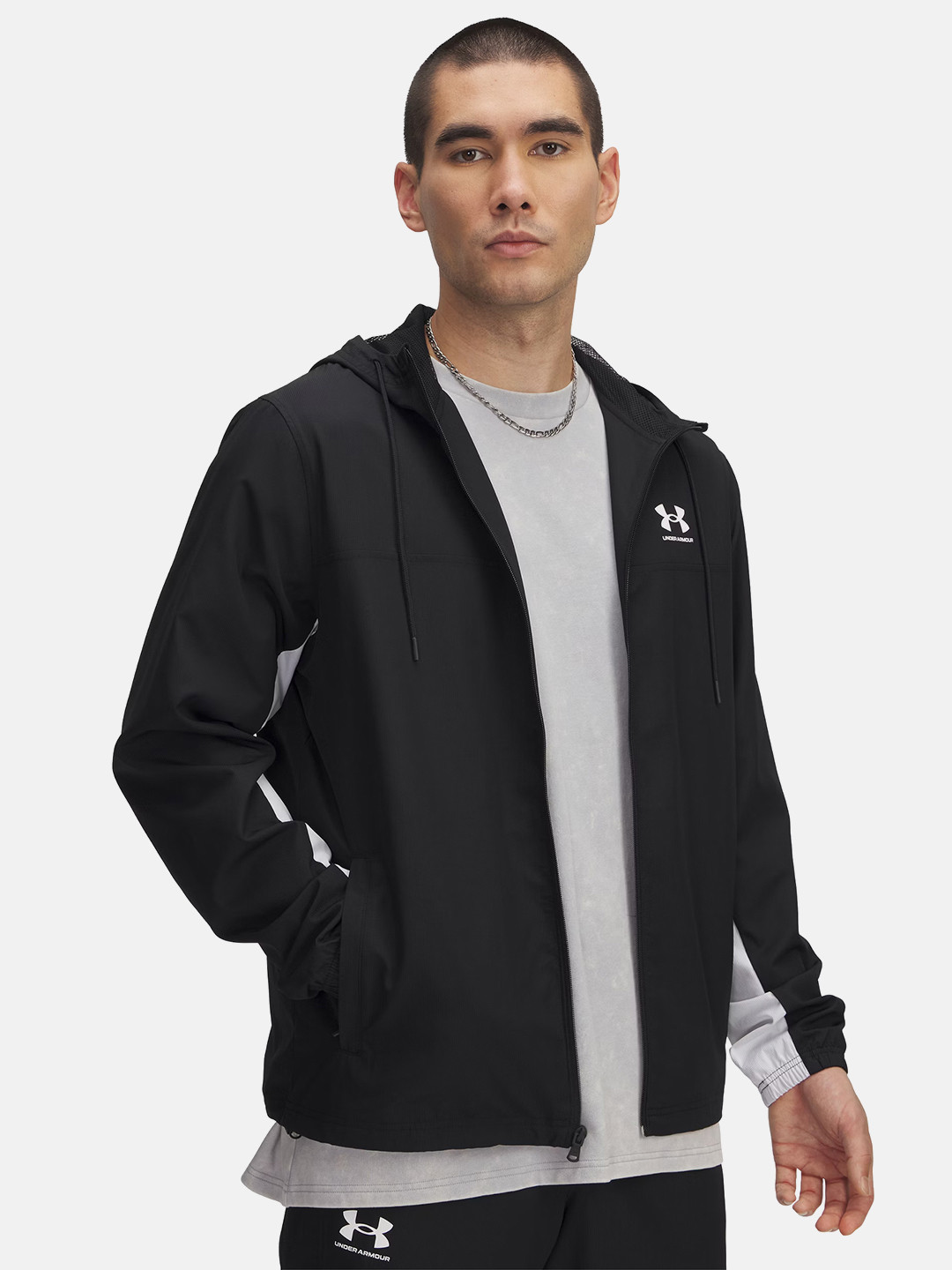 UNDER ARMOUR Rival Hooded Training Windbreaker Jacket