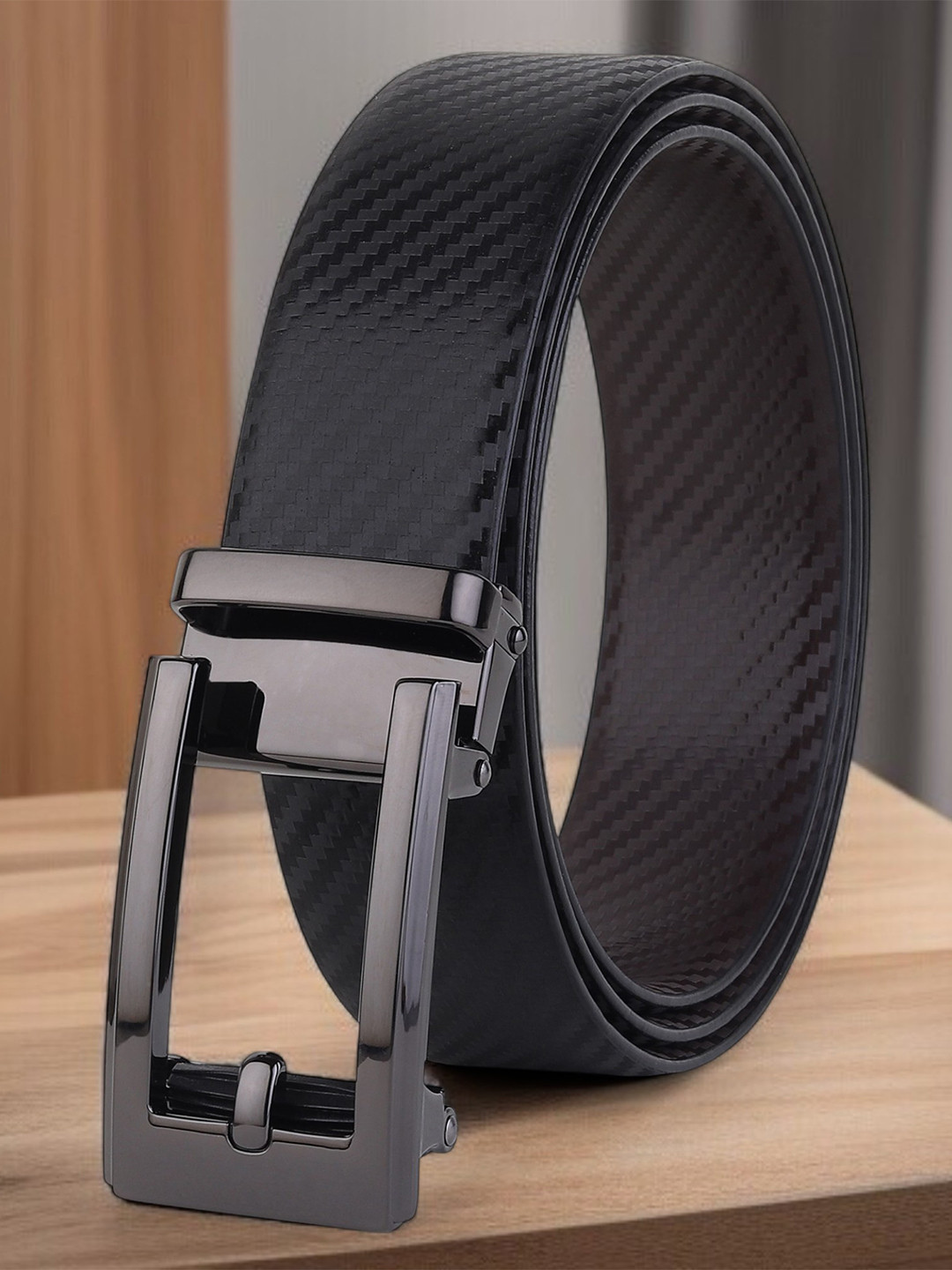 Killer Men Textured Reversible Formal Belt