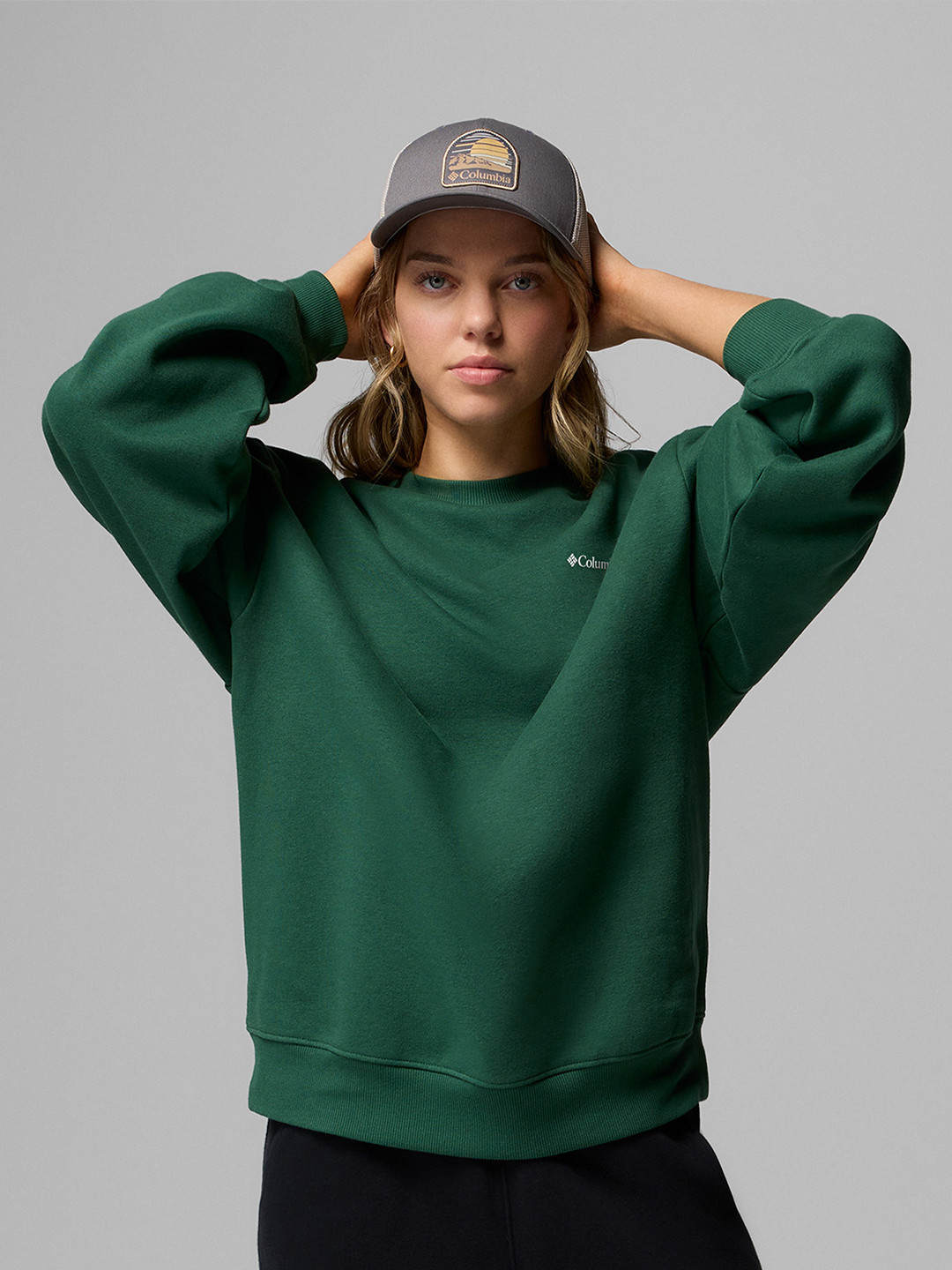 Columbia Aldermore Crew Women Round Neck Sports Sweatshirt