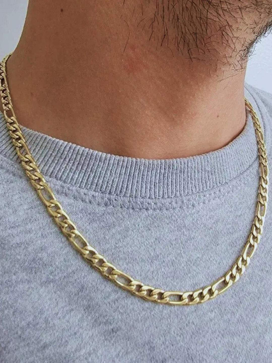 BRANTASHOP Gold-Plated Stainless Steel Necklace