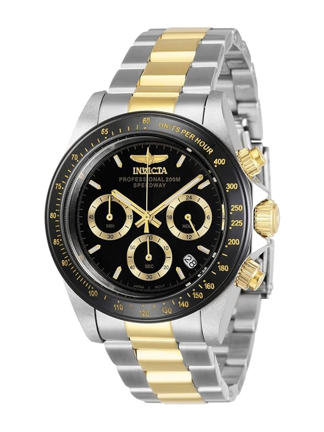 Invicta Men Dial & Stainless Steel Straps Analogue Watch 36743