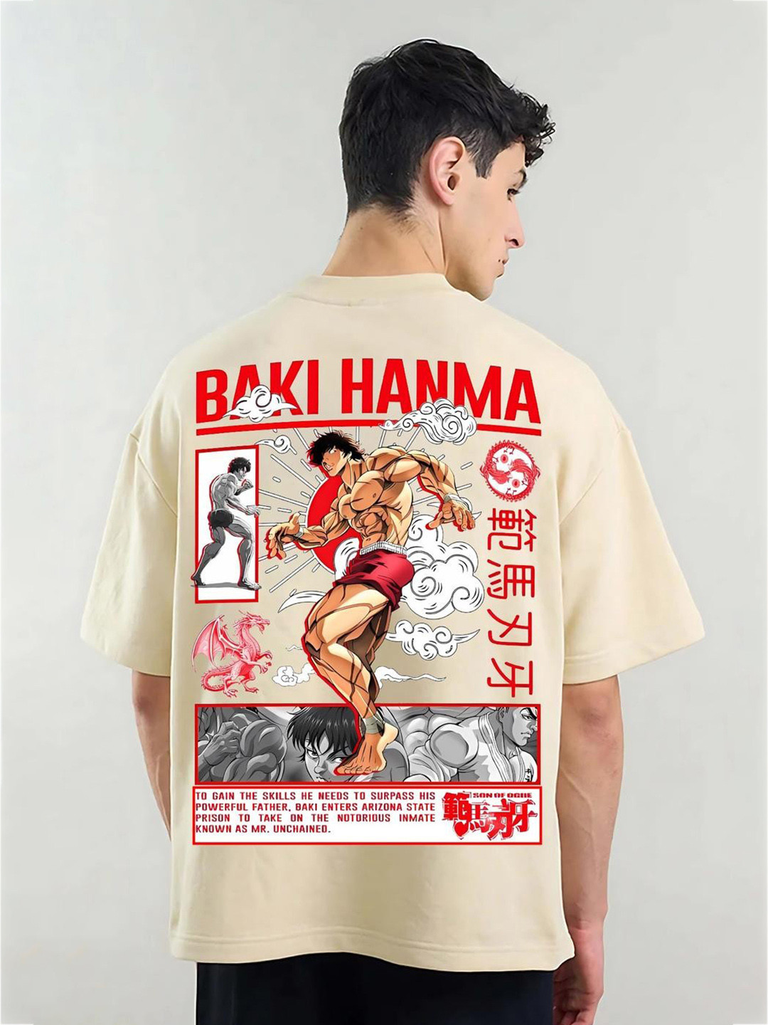 MEGAKART Adults-Men Beige Tshirts