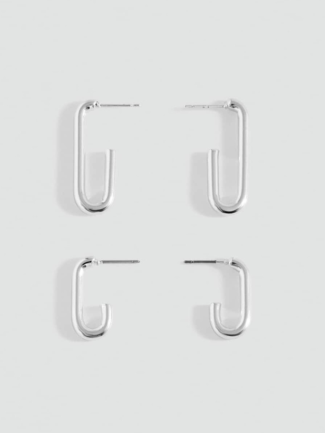 Mango Kids Girls Pack Of 2 Contemporary Drop Earrings