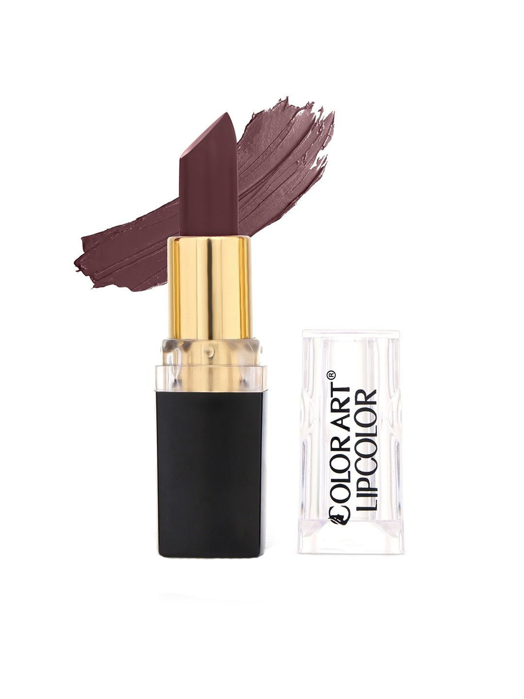 Color Art Glossy Matte Bullet Lipstick - 4 g - C180 Dark Maroon