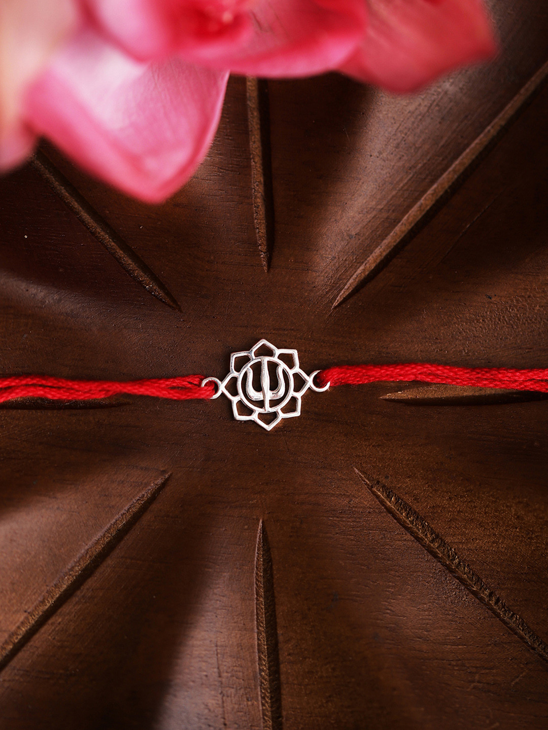 Ishin 925 Pure Silver Thread Rakhi