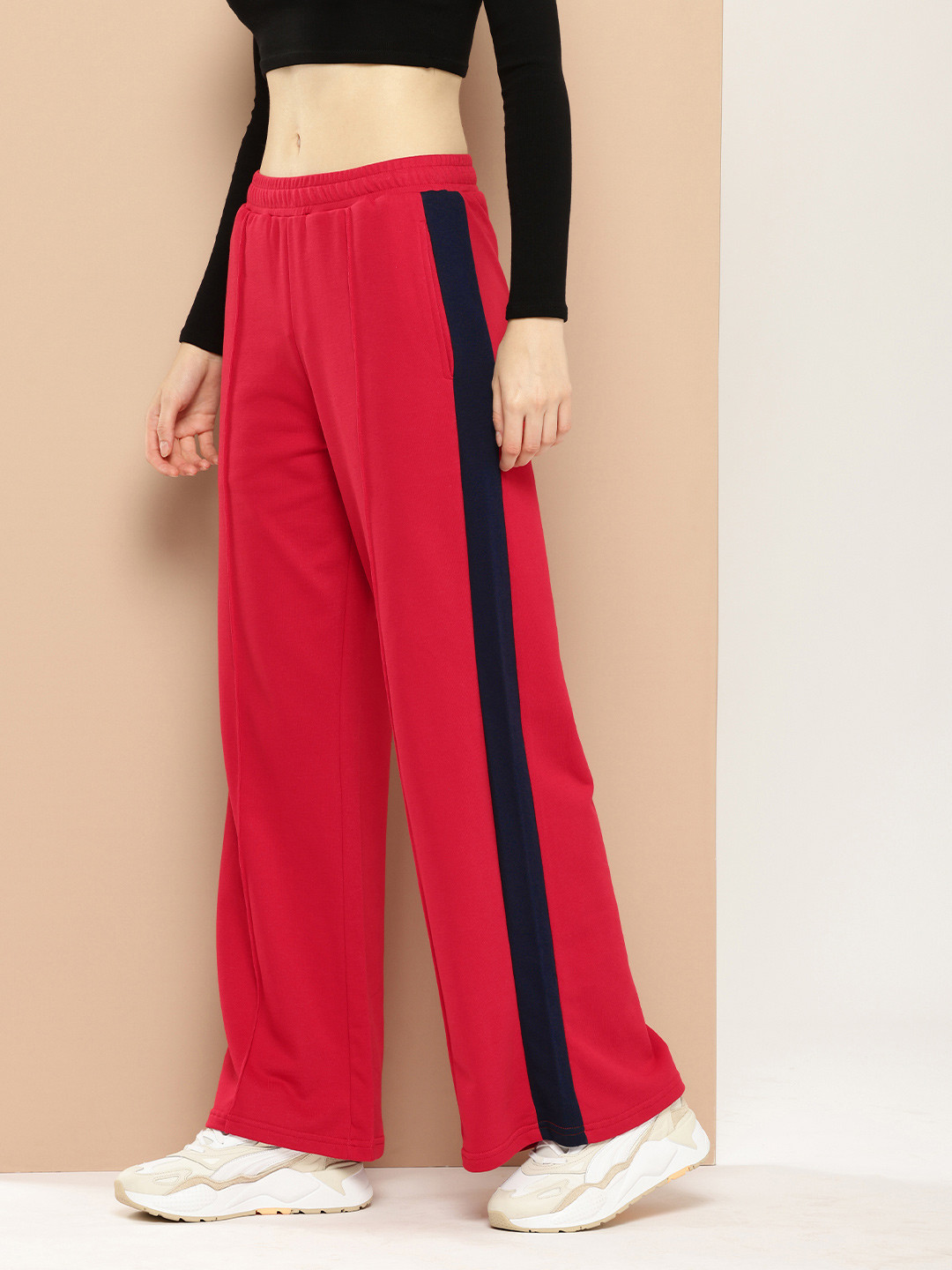 DILLINGER Women Relaxed Baggy Korean Pants