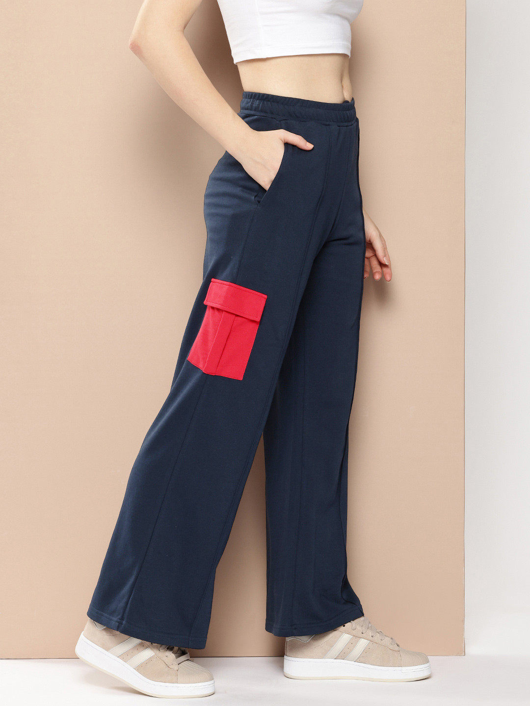 DILLINGER Women Wide Leg Relaxed Trousers