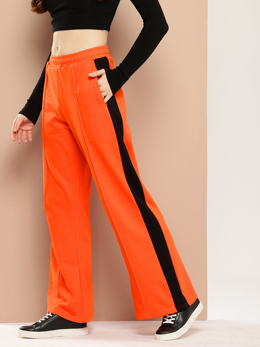 DILLINGER Women Relaxed Fit Mid-Rise Trousers
