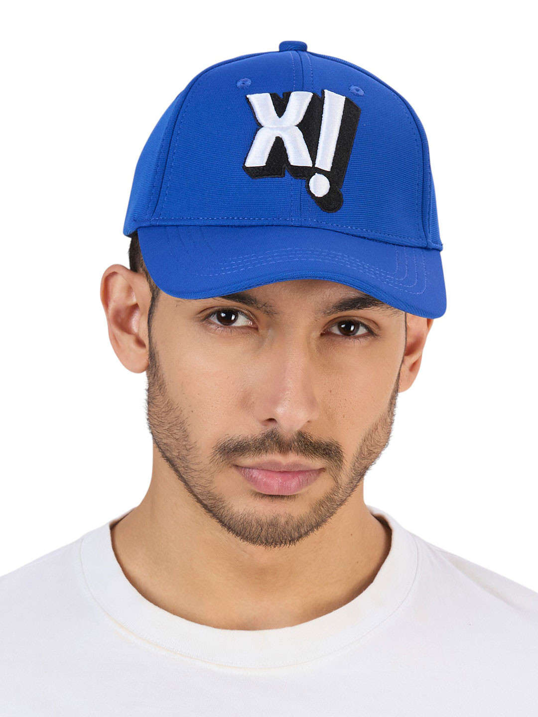 Socksxpress Men Embroidered X Navy Blue Baseball Cap