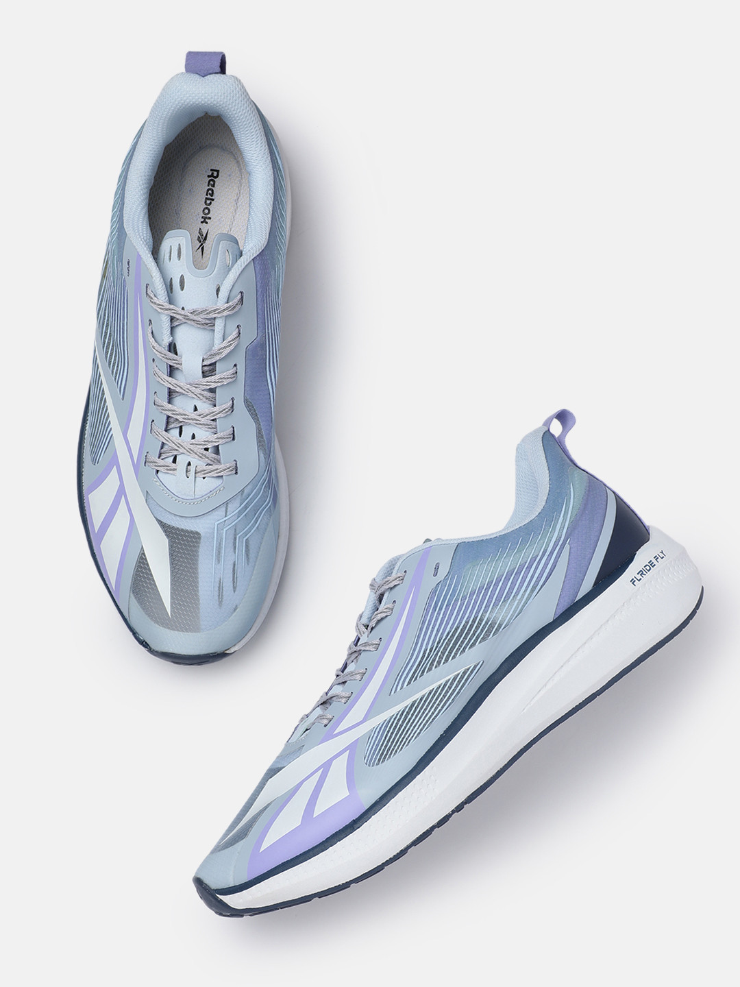 Reebok Men Swing Speed Woven Design Running Shoes