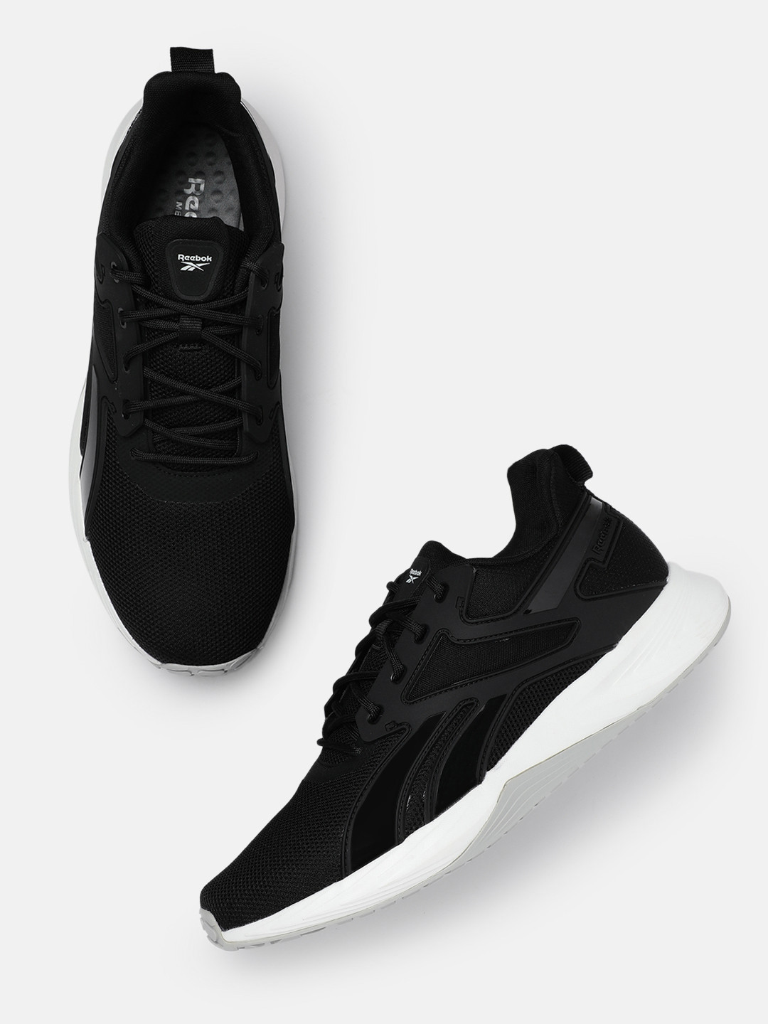 Reebok Men Force Runner Woven Running Shoes