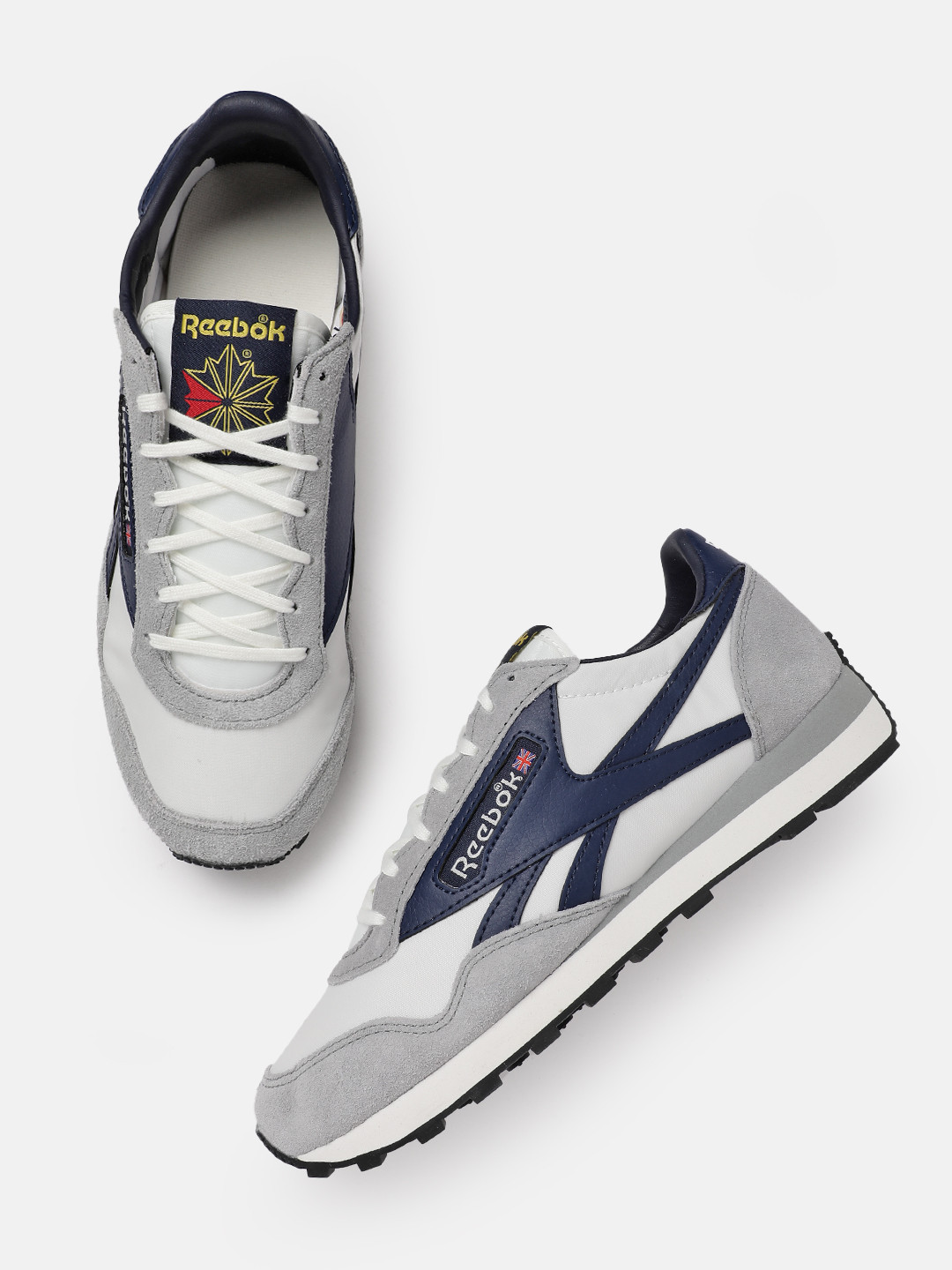 Reebok Men Aztec II Colourblocked Sneakers