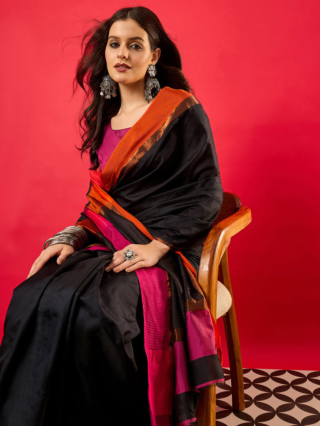 Saree mall Designer Taant Sarees