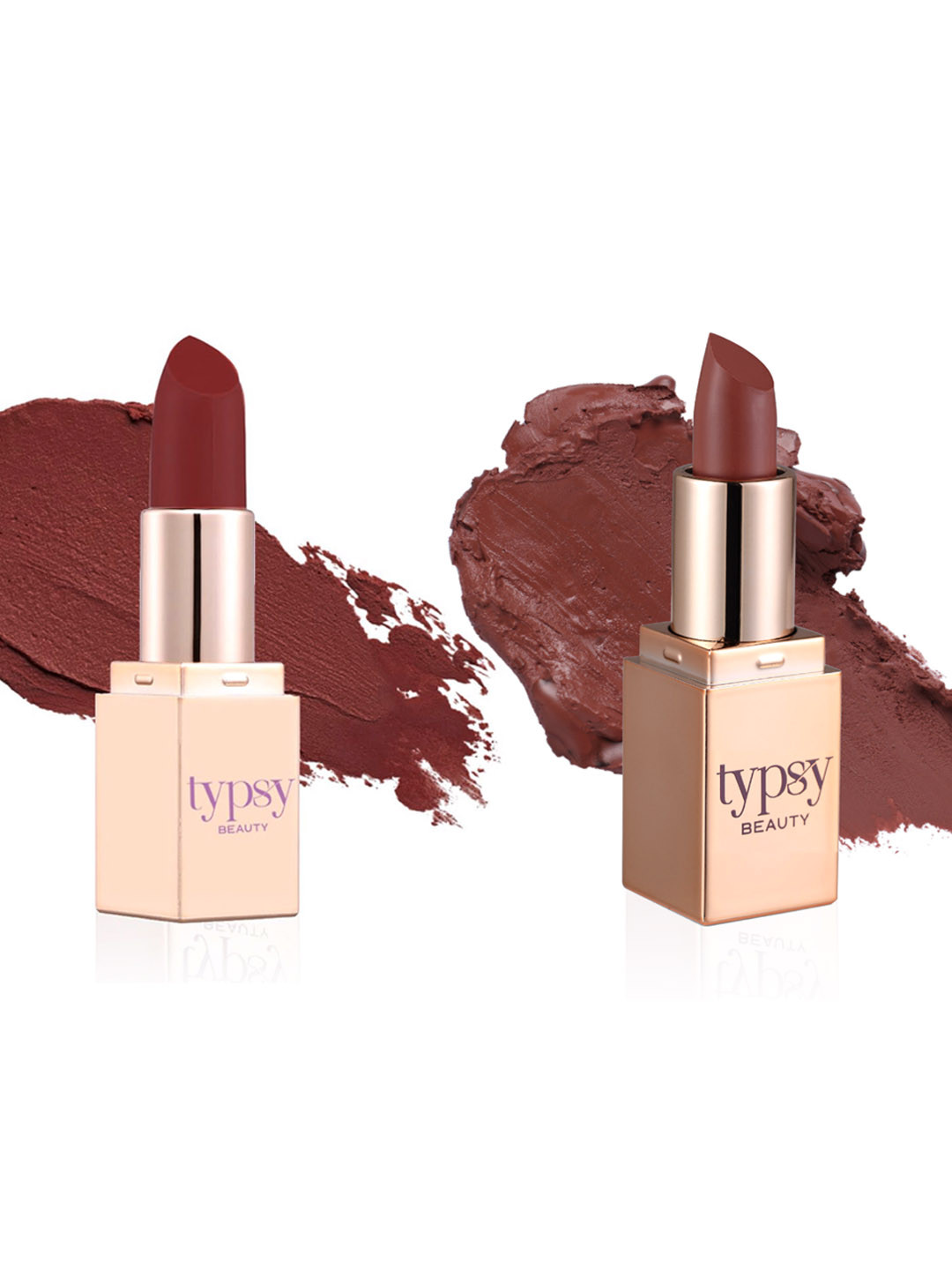 Typsy Beauty Set of 2 Happy Hour Mini Lippies Matte Lipstick - Shade 03 & 07