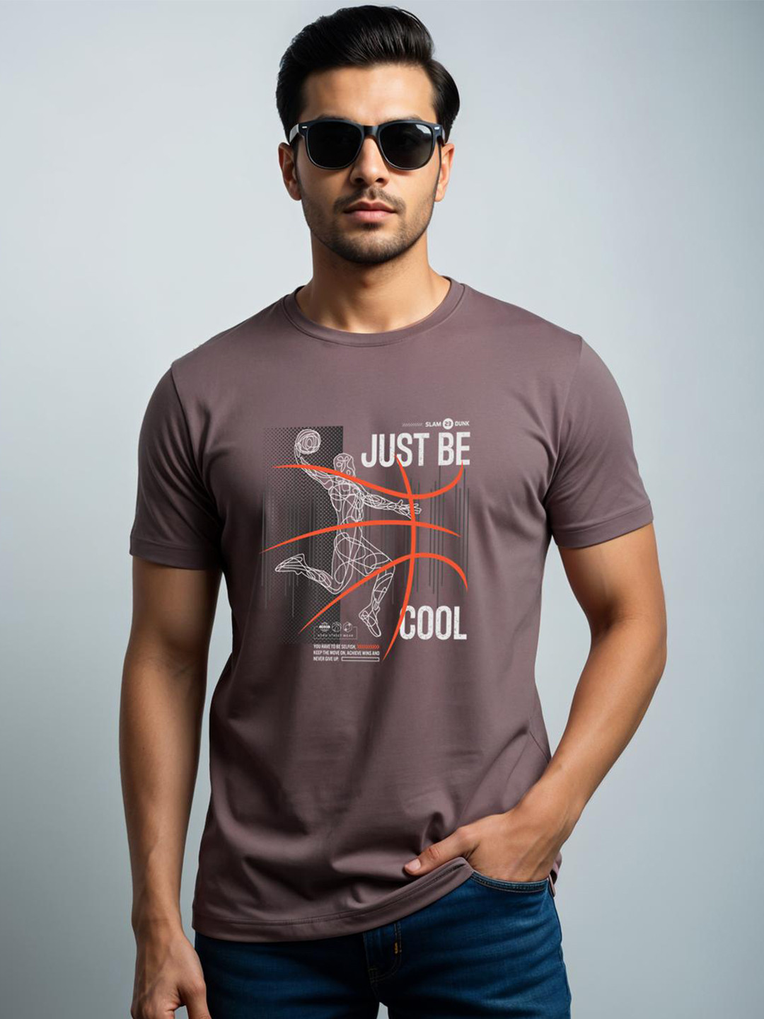 ADRO Men Lavender Tshirts