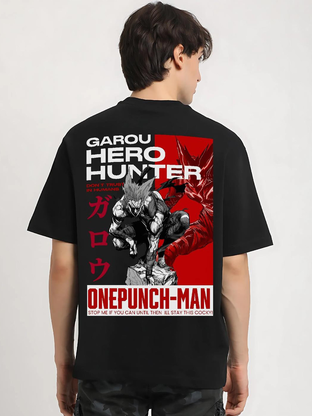 MEGAKART Garou Hero Hunter- One Punch Man Anime Tees