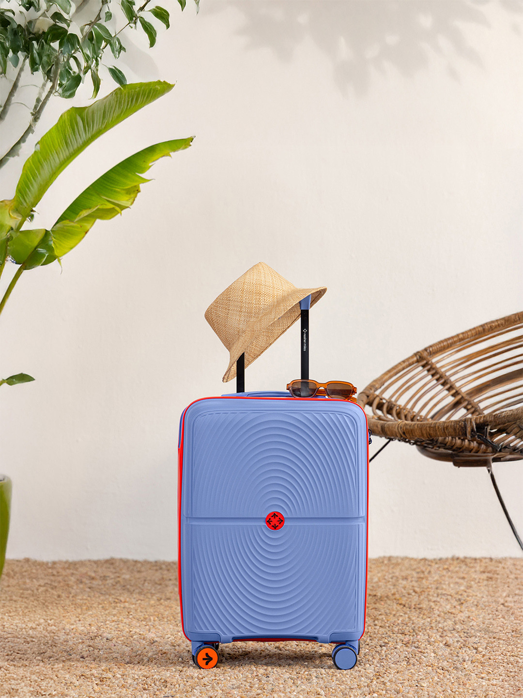 Bali Trolley Bag - Navy Blue