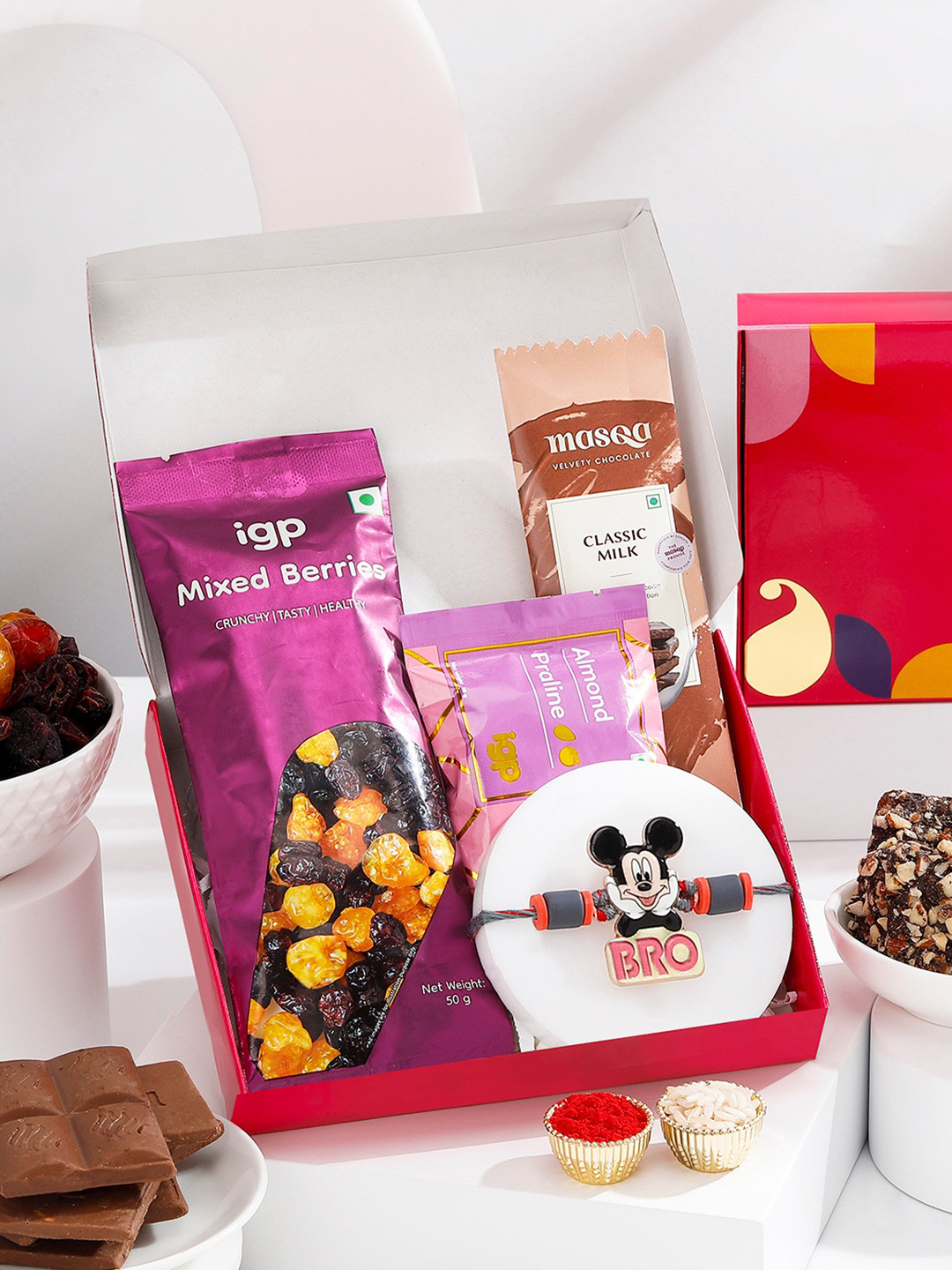 IGP Kids Rakhi With Chocolates Hamper