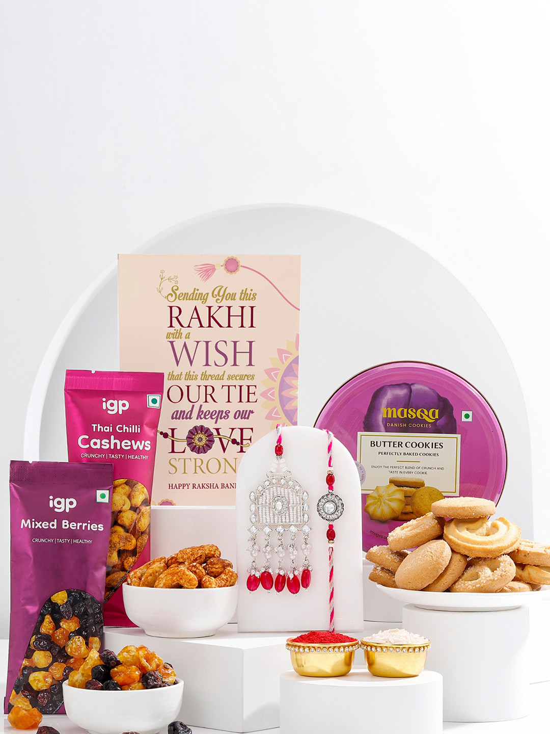 IGP Heartfelt Mehrab Raksha Bandhan Hamper