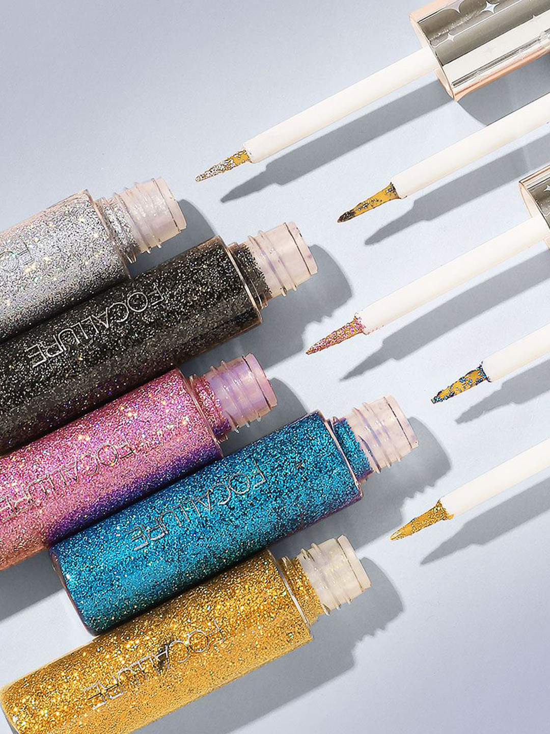 FOCALLURE Unearthing Mars Glitter Eyeliner - 7.5 g - The Sun GD04