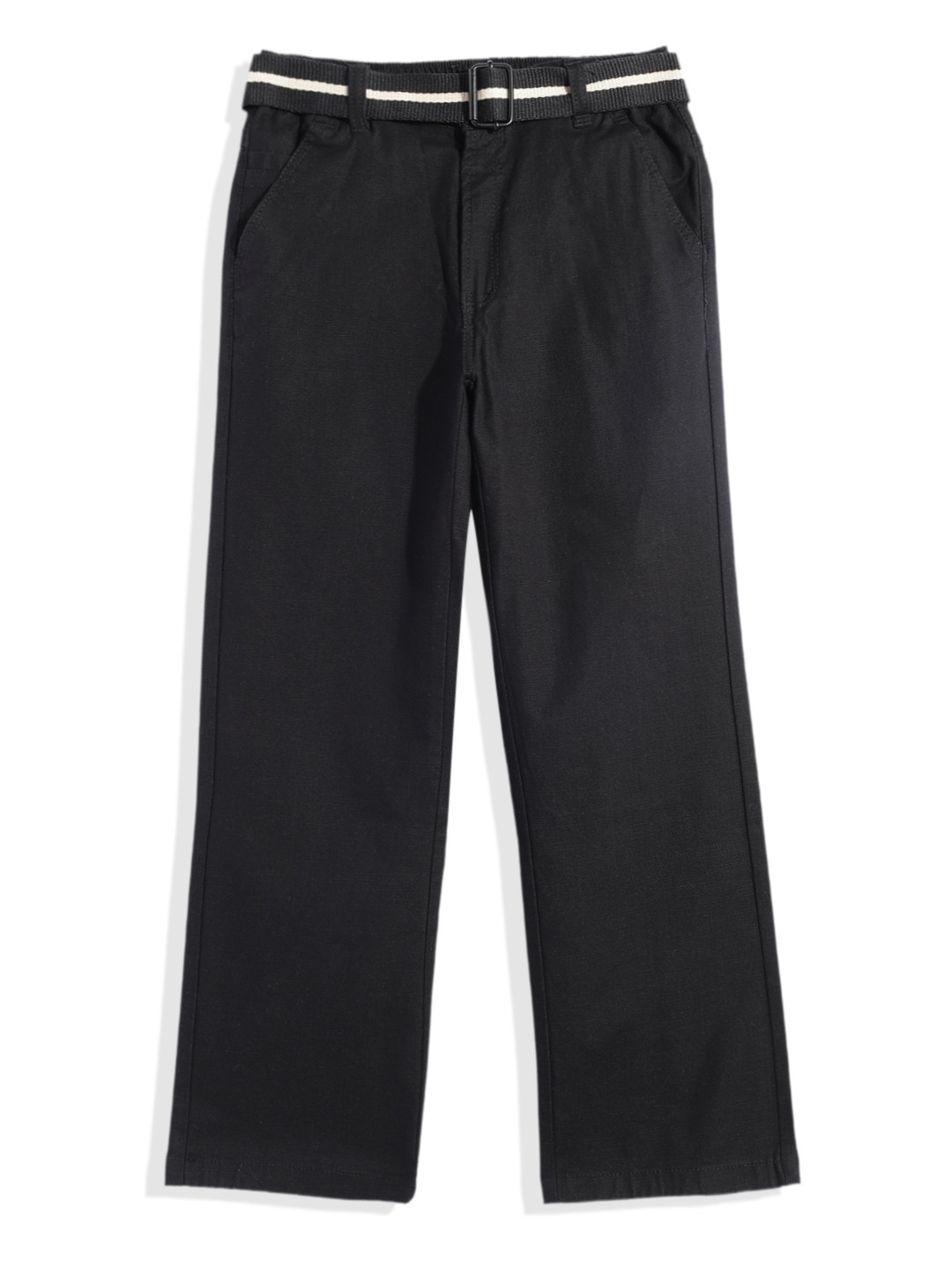 CAVIO Boys Comfort Trousers With Belt