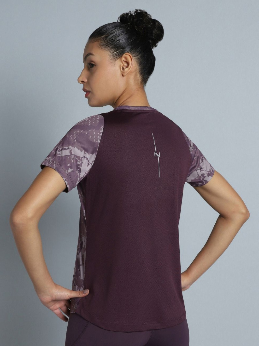 CULT Abstract Printed  Raglan Sleeves Pacer AOP T-shirt